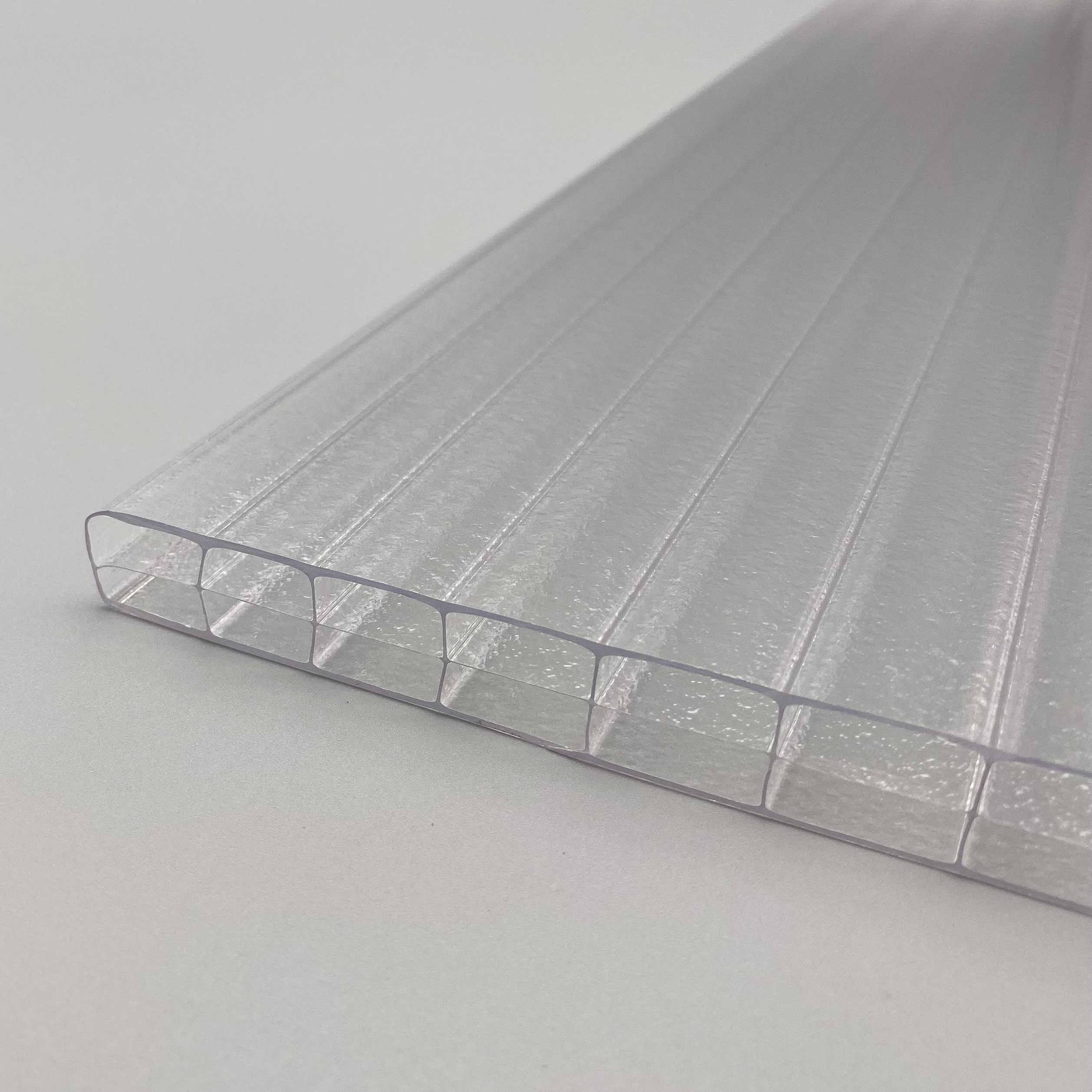 Stegplatten Komplettset 16mm Lexan Eiskristall